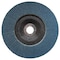 Weiler 7" Abrasive Flap Disc, Conical (TY29), Phenolic Backing 80Z, 7/8" 31364 - alternate 2